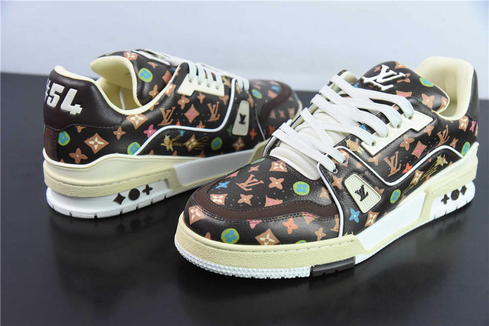 LV Trainer Mocha Multicolor by Tyler