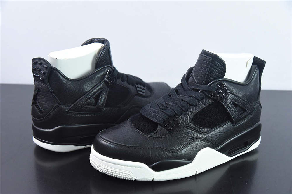 Jordan 4 Retro Pony Hair Black