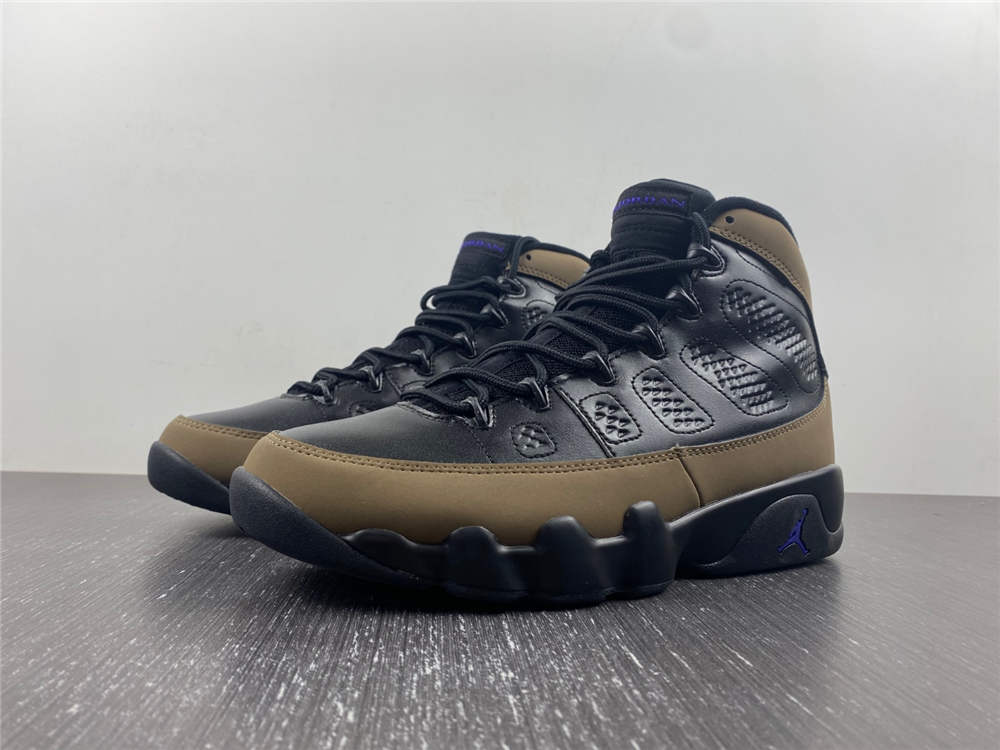 Jordan 9 Retro Light Olive Concord