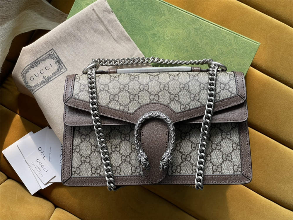 Gucci Dionysus Top Handle Bag in Gray