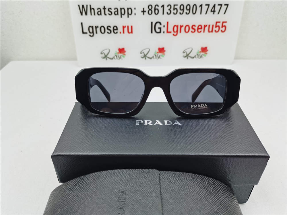 Prada 17WS 1AB07Z Sunglasses Black