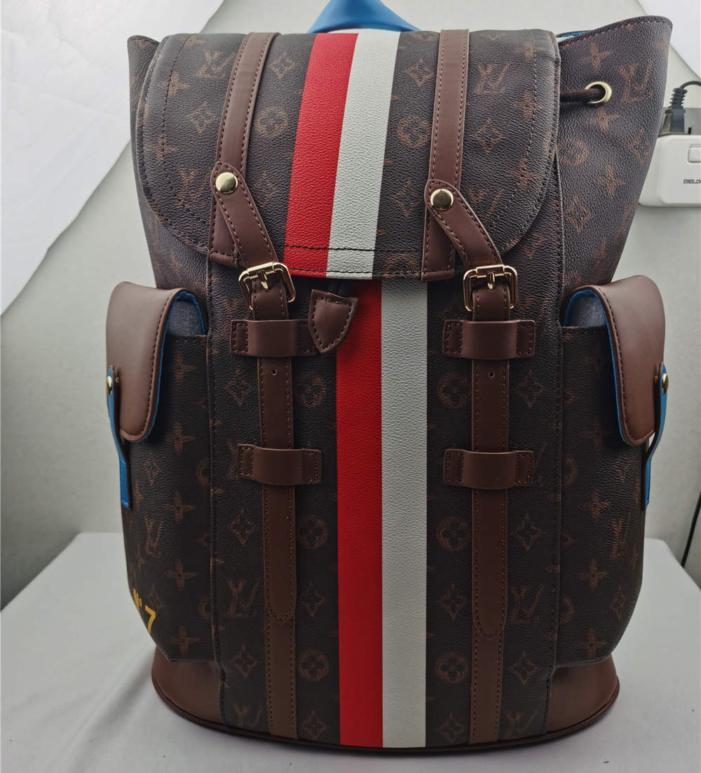 LV Christopher's Backpack Monogram brown