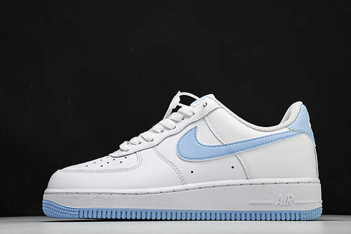 Nike Air Force 1 Low 07 White Aquarius Blue