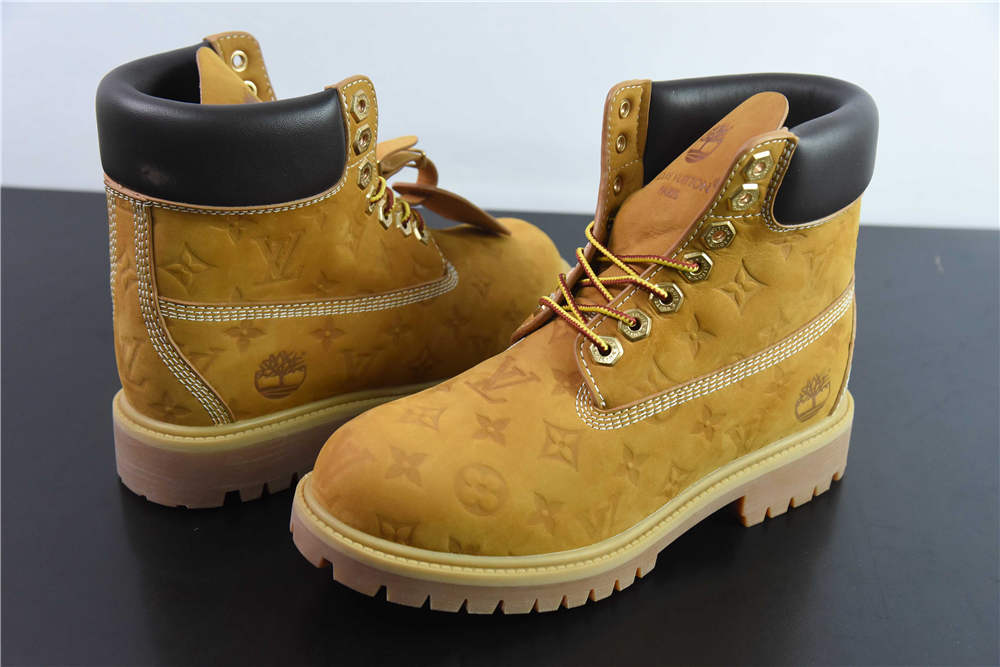 LV Timberland 6" Ankle Boot Wheat Monogram