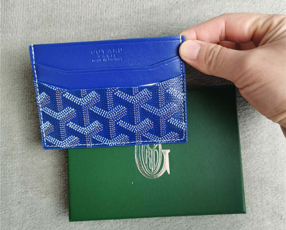 Goyard Victoire Wallet Sky Blue